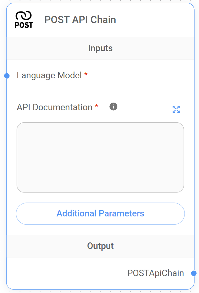 <p>POST API Chain Node</p>